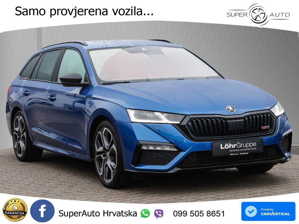 Škoda Octavia Combi RS 2.0 TDI (200 KS) 4x4 DSG MATRIX+GR SJED+KAM