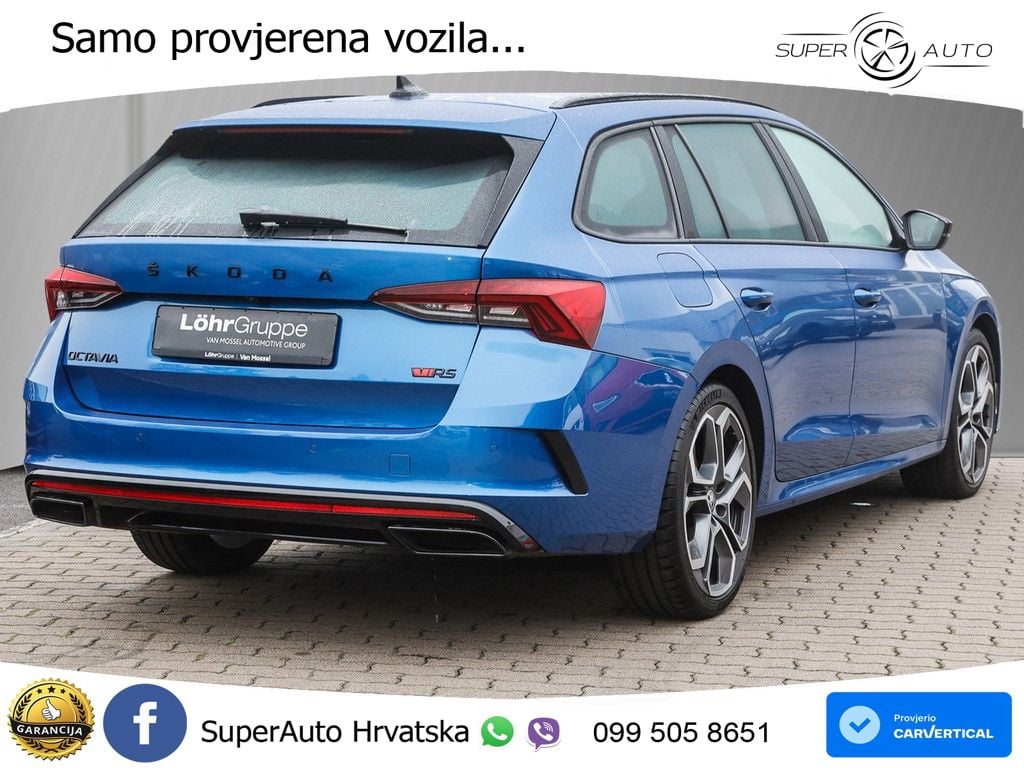 Škoda Octavia Combi RS 2.0 TDI (200 KS) 4x4 DSG MATRIX+GR SJED+KAM