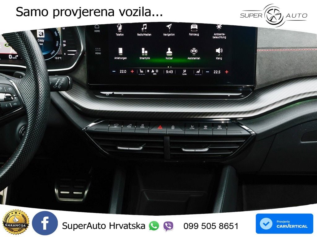 Škoda Octavia Combi RS 2.0 TDI (200 KS) 4x4 DSG MATRIX+GR SJED+KAM