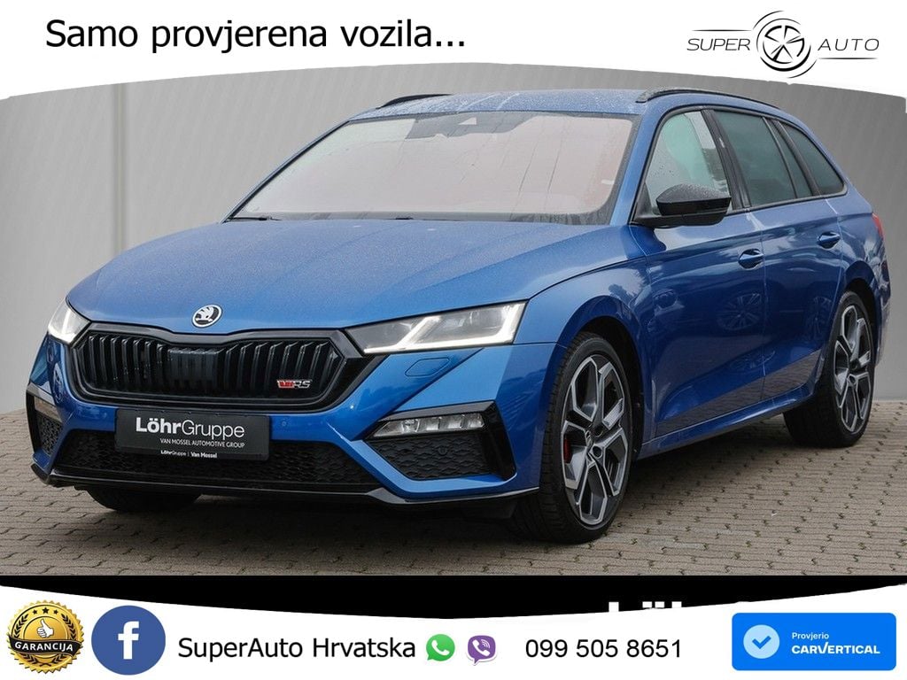 Škoda Octavia Combi RS 2.0 TDI (200 KS) 4x4 DSG MATRIX+GR SJED+KAM
