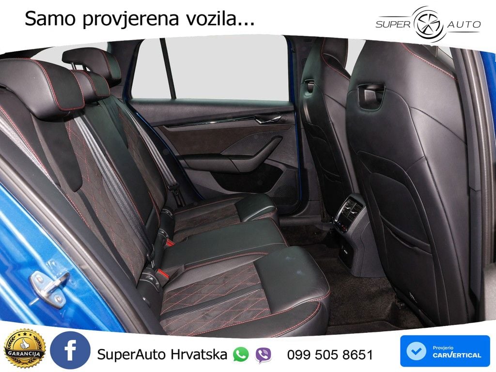 Škoda Octavia Combi RS 2.0 TDI (200 KS) 4x4 DSG MATRIX+GR SJED+KAM