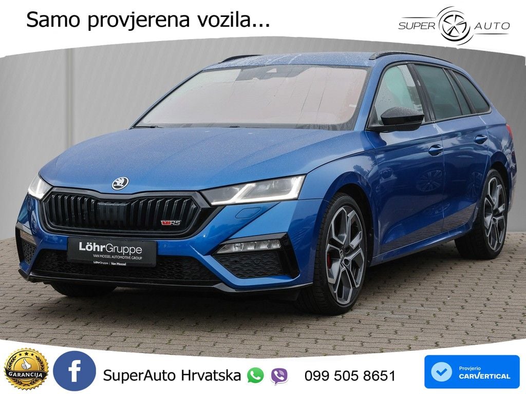 Škoda Octavia Combi RS 2.0 TDI (200 KS) 4x4 DSG MATRIX+GR SJED+KAM