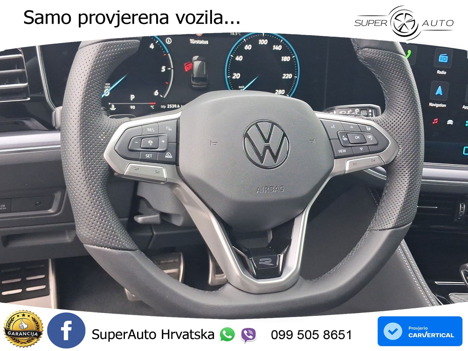 Volkswagen Touareg 3.0 V6 TDI (286 KS) 4MOTION Tiptronic ZRAČNI+ACC+GR SJED+KAM