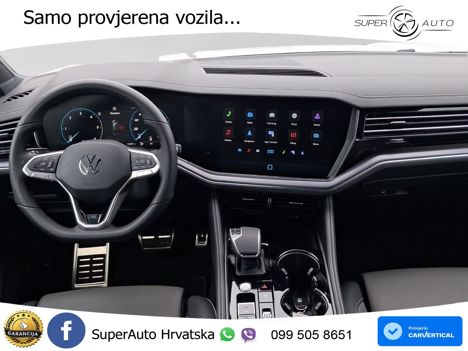 Volkswagen Touareg 3.0 V6 TDI (286 KS) 4MOTION Tiptronic ZRAČNI+ACC+GR SJED+KAM