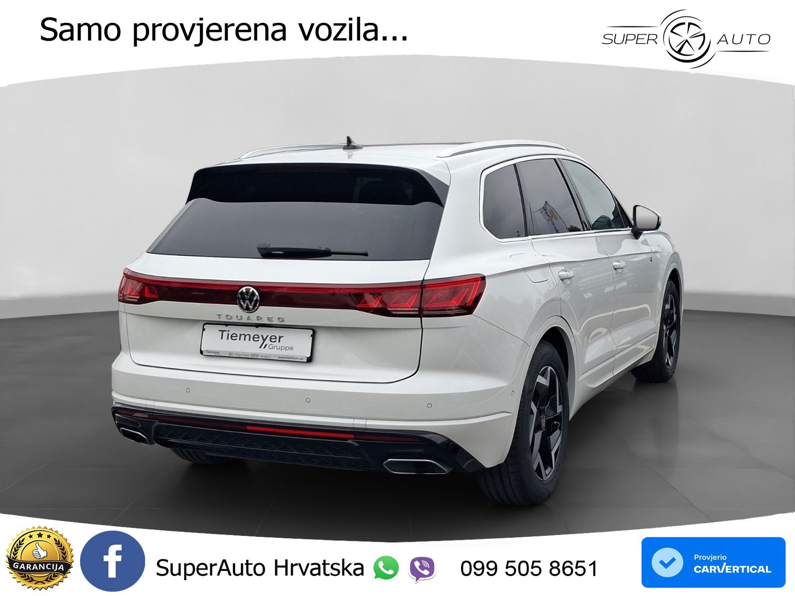 Volkswagen Touareg 3.0 V6 TDI (286 KS) 4MOTION Tiptronic ZRAČNI+ACC+GR SJED+KAM