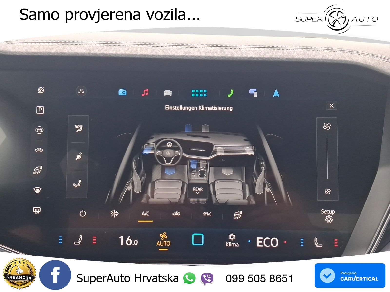 Volkswagen Touareg 3.0 V6 TDI (286 KS) 4MOTION Tiptronic ZRAČNI+ACC+GR SJED+KAM