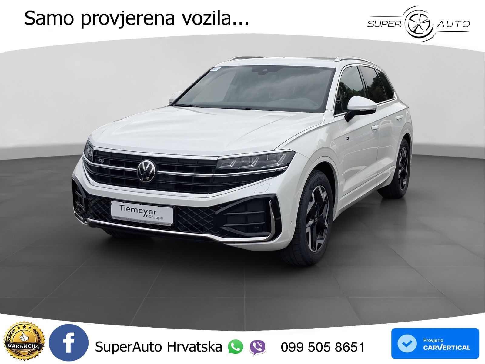 Volkswagen Touareg 3.0 V6 TDI (286 KS) 4MOTION Tiptronic ZRAČNI+ACC+GR SJED+KAM