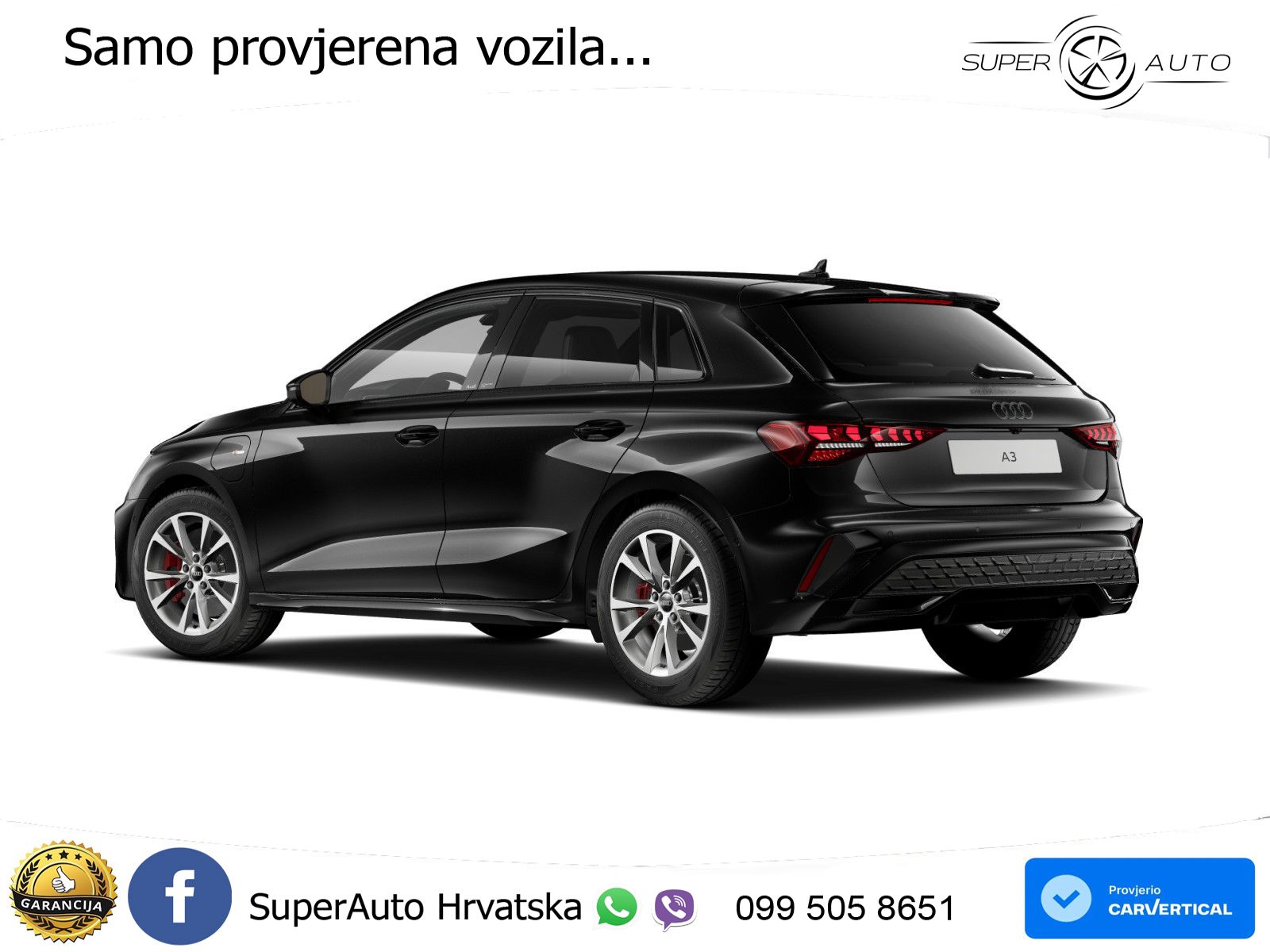Audi A3 45 TFSIe (272 KS) S tronic S line LED+GR SJED+ACC