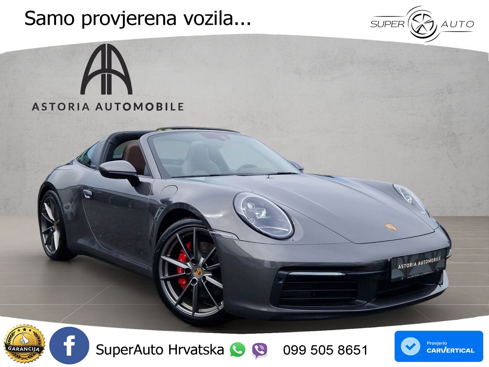 Porsche 911 Targa 4S 3.0 (450 KS) PDK