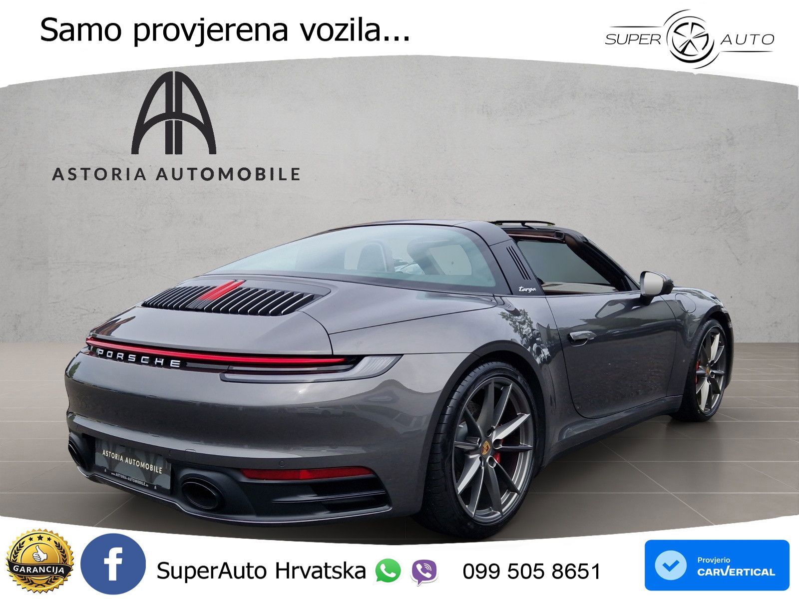 Porsche 911 Targa 4S 3.0 (450 KS) PDK