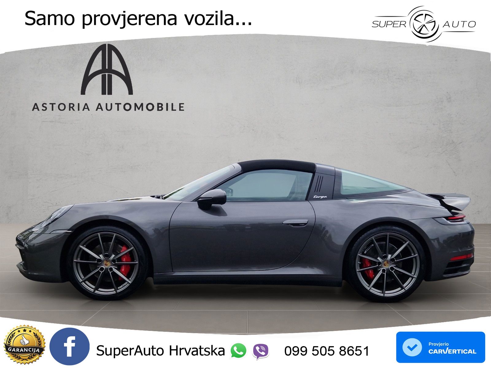 Porsche 911 Targa 4S 3.0 (450 KS) PDK
