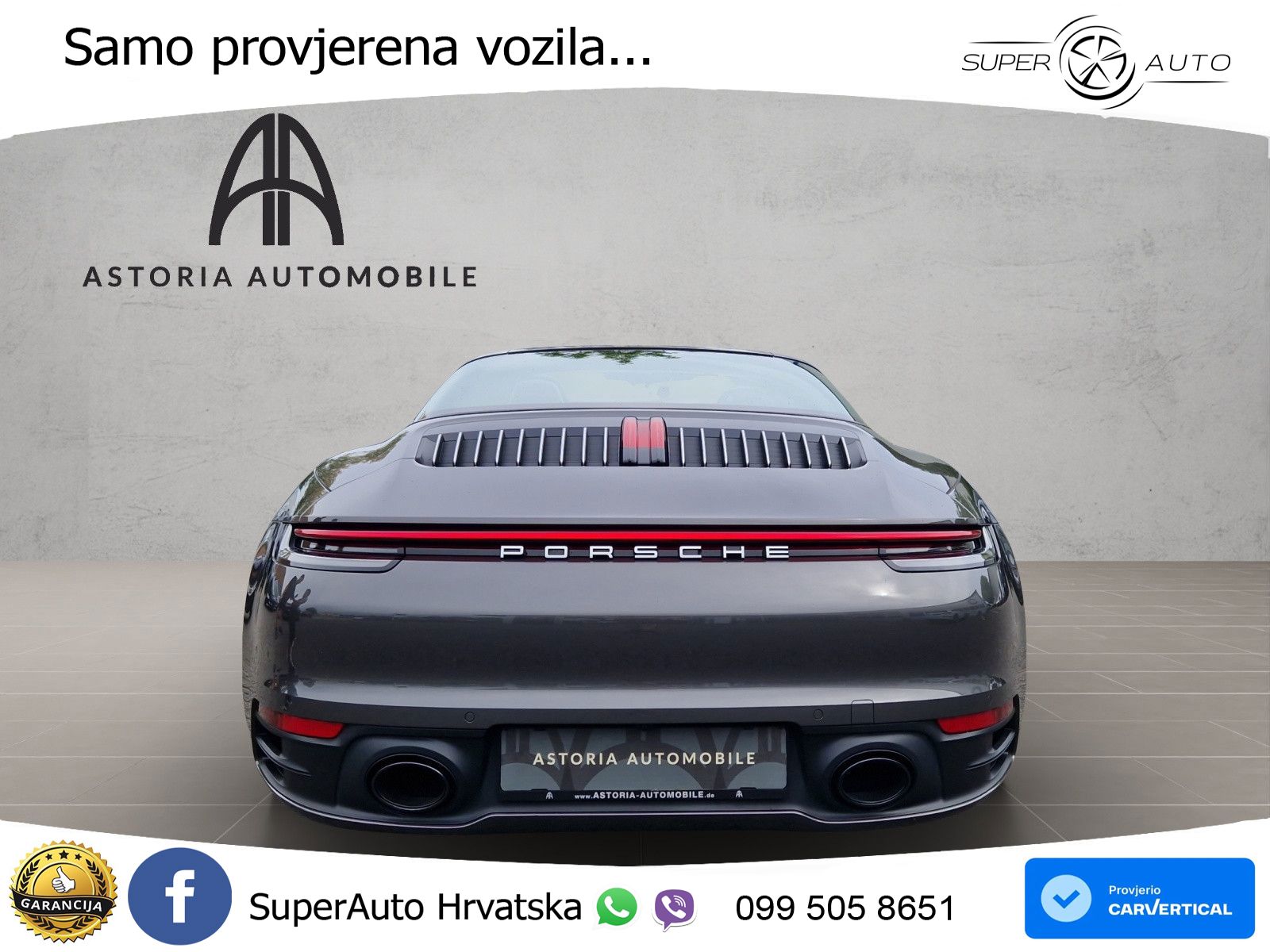 Porsche 911 Targa 4S 3.0 (450 KS) PDK