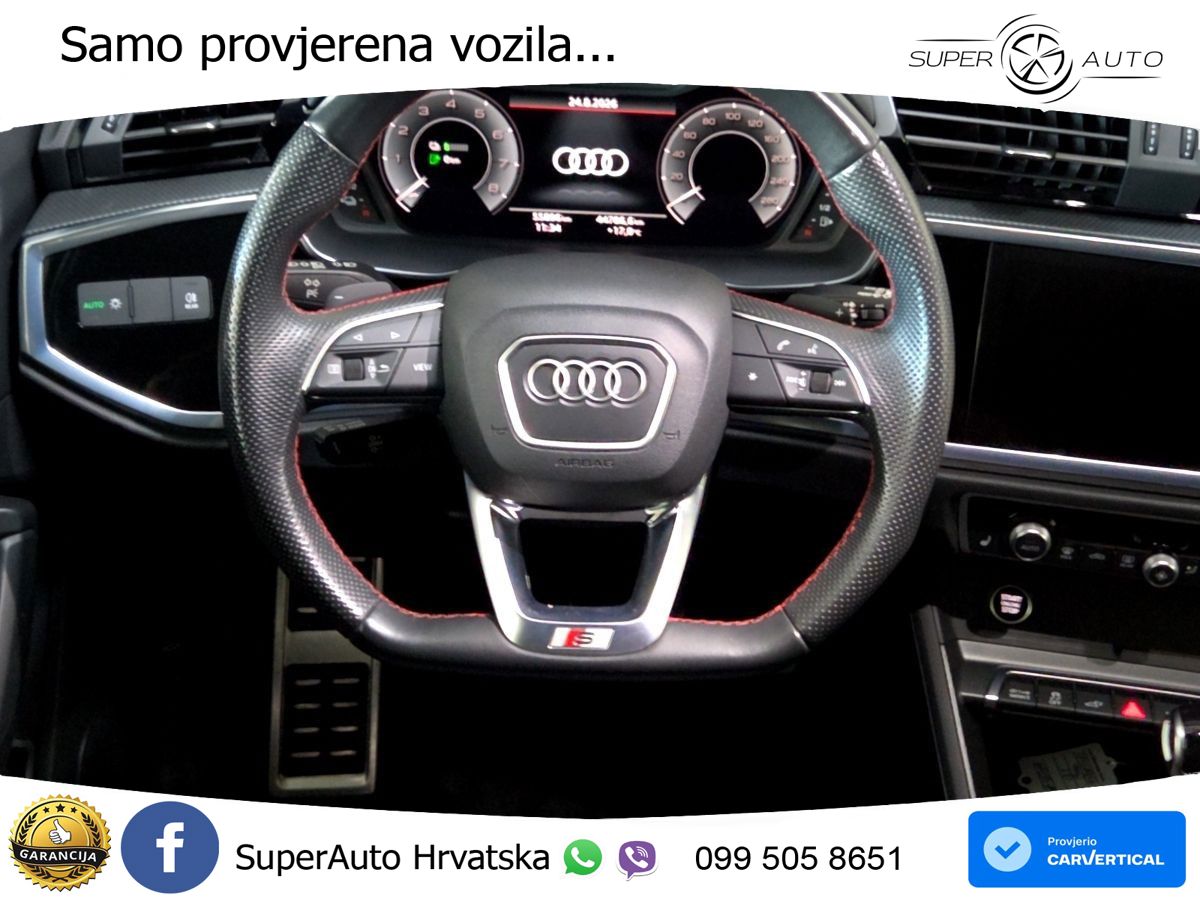 Audi Q3 Sportback 45 TFSIe (245 KS) S tronic S line