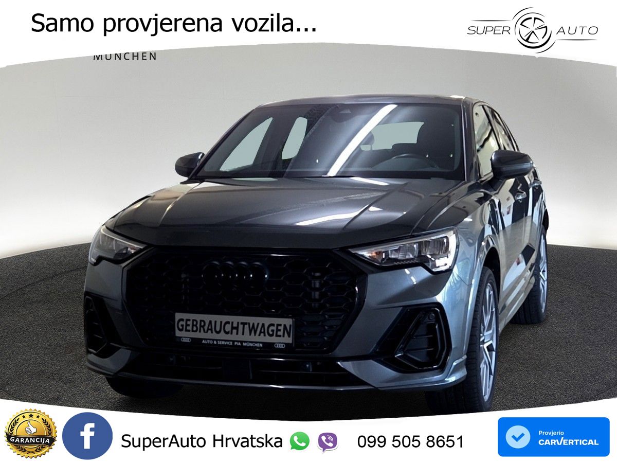 Audi Q3 Sportback 45 TFSIe (245 KS) S tronic S line