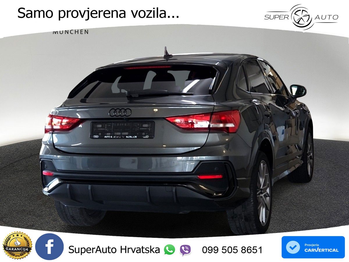 Audi Q3 Sportback 45 TFSIe (245 KS) S tronic S line