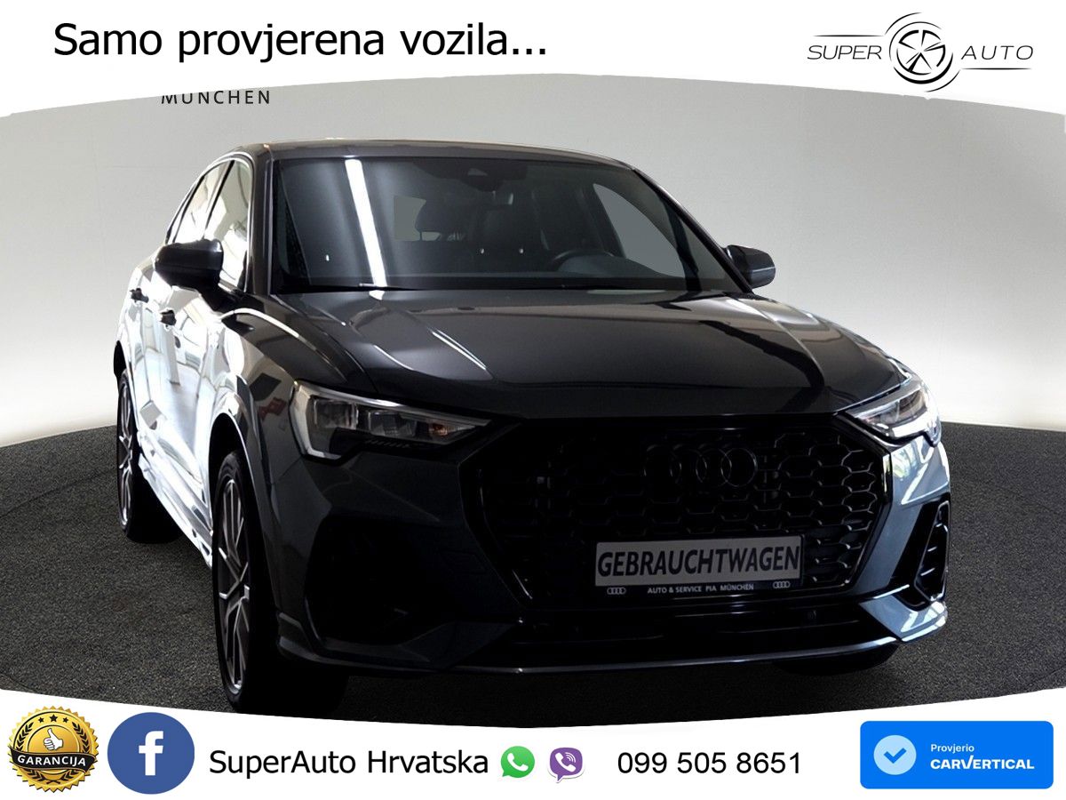 Audi Q3 Sportback 45 TFSIe (245 KS) S tronic S line