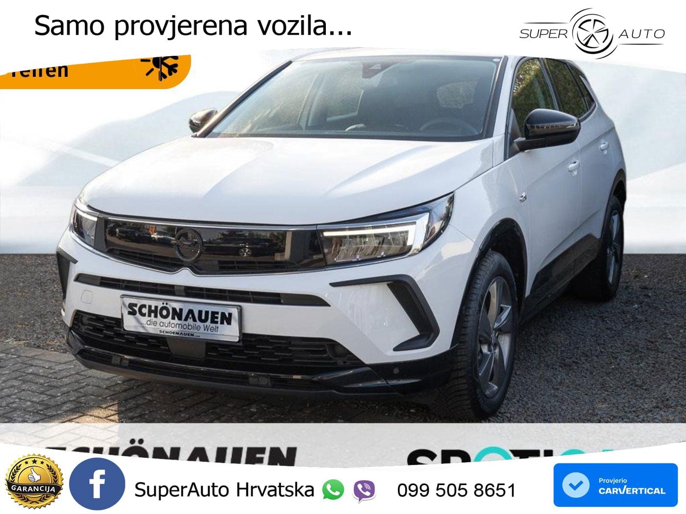 Opel Grandland 1.2i Turbo (130 KS) Automatic GS