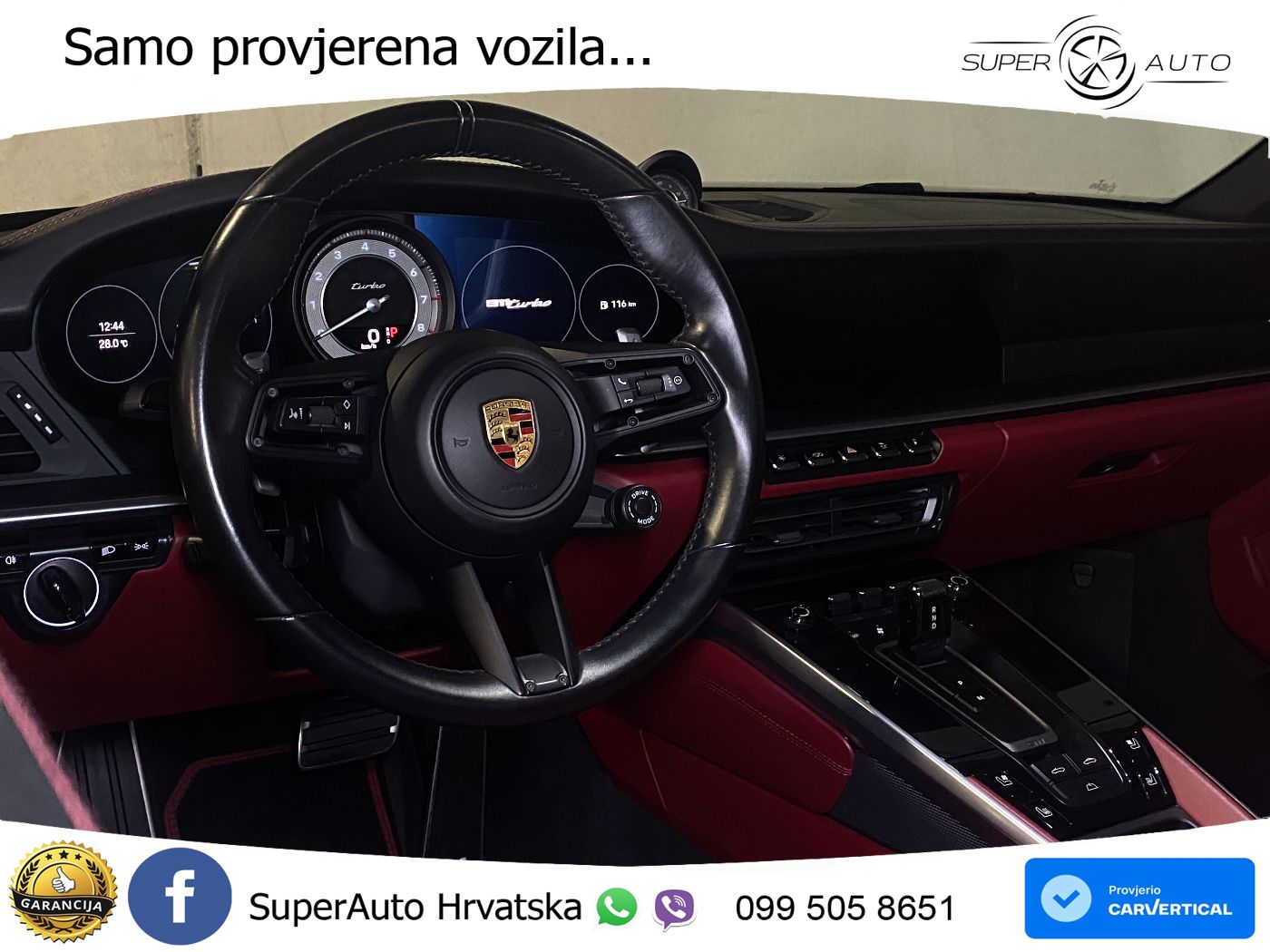 Porsche 911 Turbo Cabriolet 3.8 (580 KS) PDK