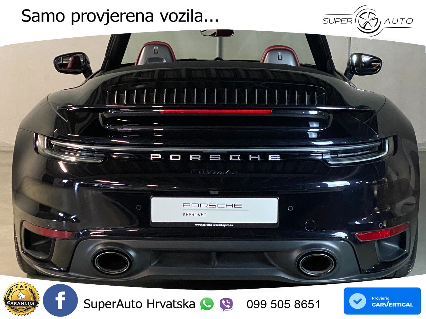 Porsche 911 Turbo Cabriolet 3.8 (580 KS) PDK