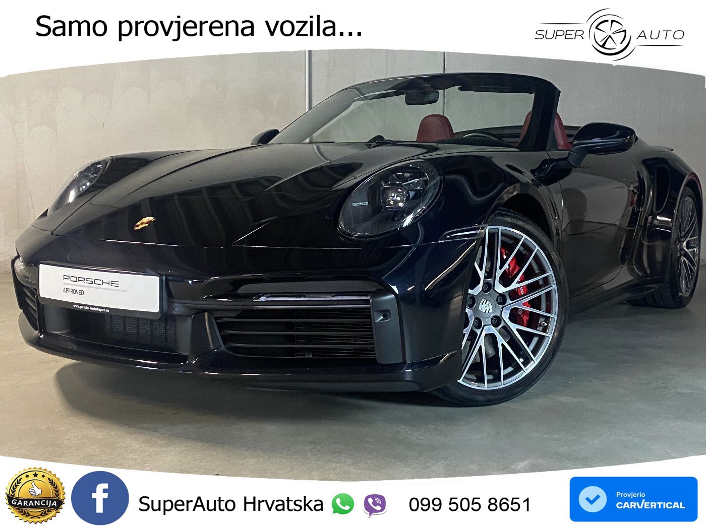 Porsche 911 Turbo Cabriolet 3.8 (580 KS) PDK