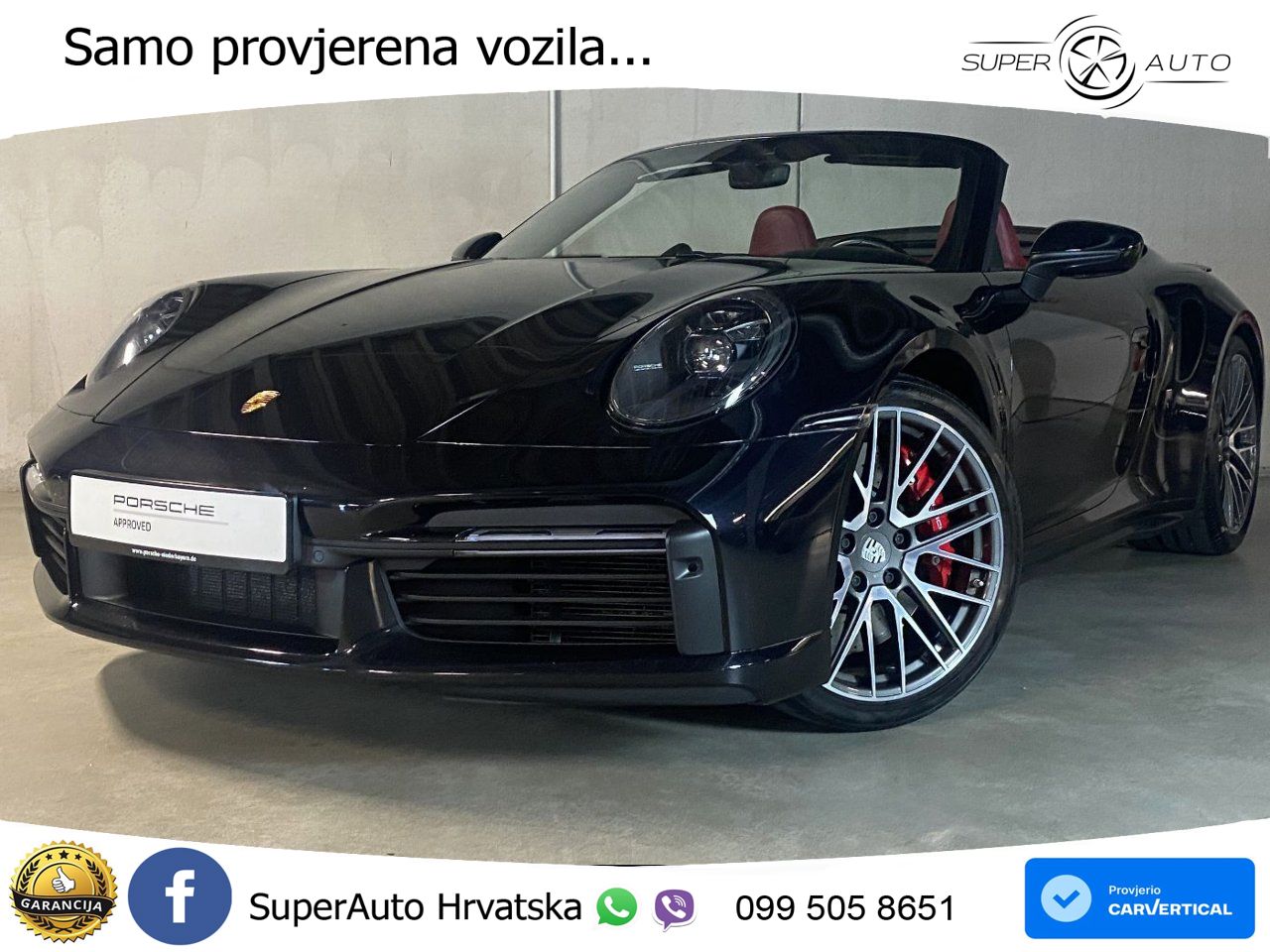 Porsche 911 Turbo Cabriolet 3.8 (580 KS) PDK