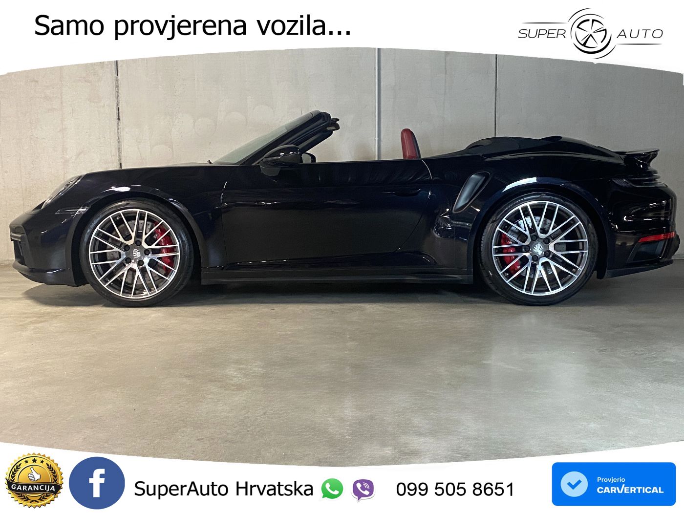 Porsche 911 Turbo Cabriolet 3.8 (580 KS) PDK