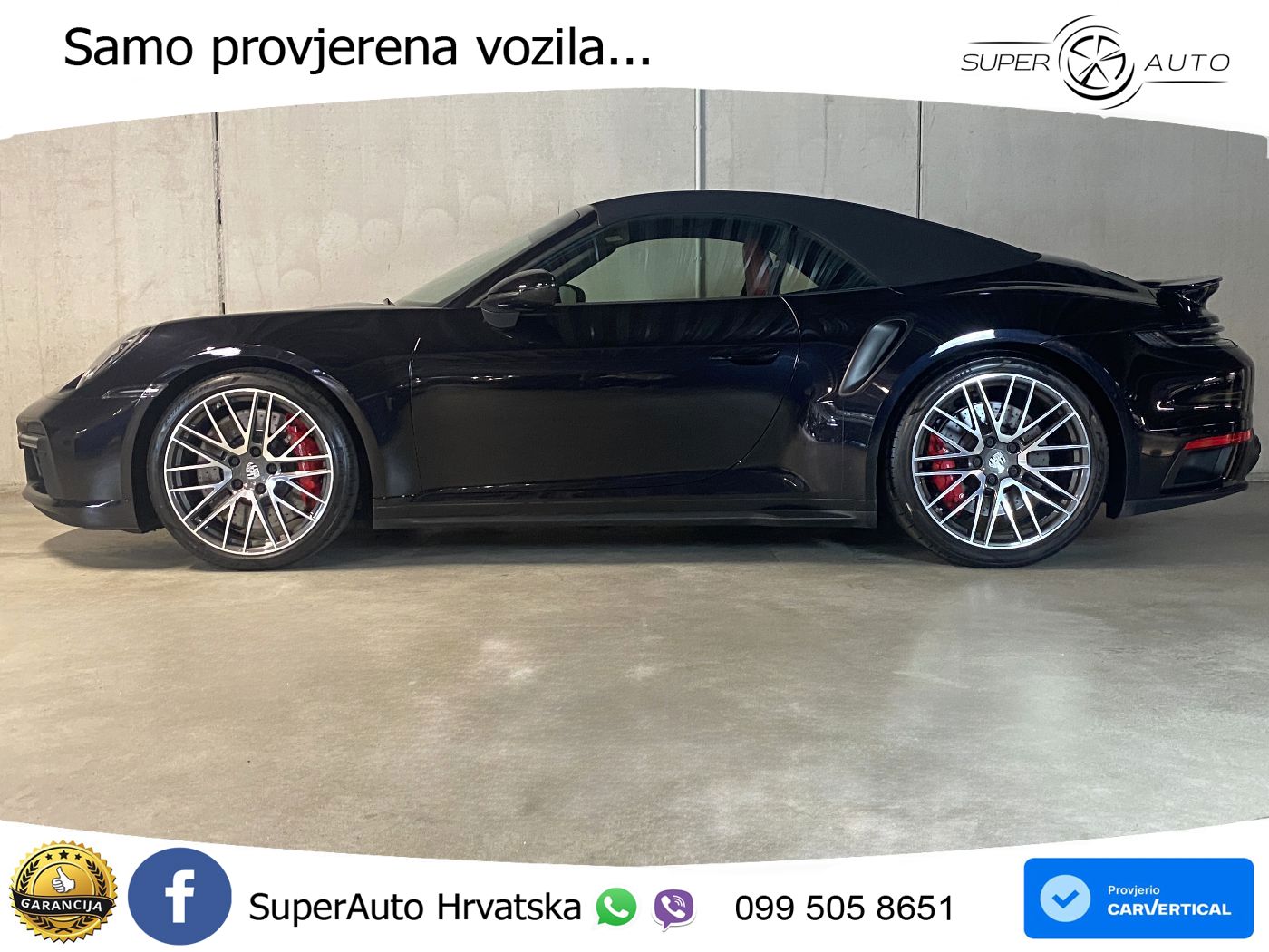 Porsche 911 Turbo Cabriolet 3.8 (580 KS) PDK