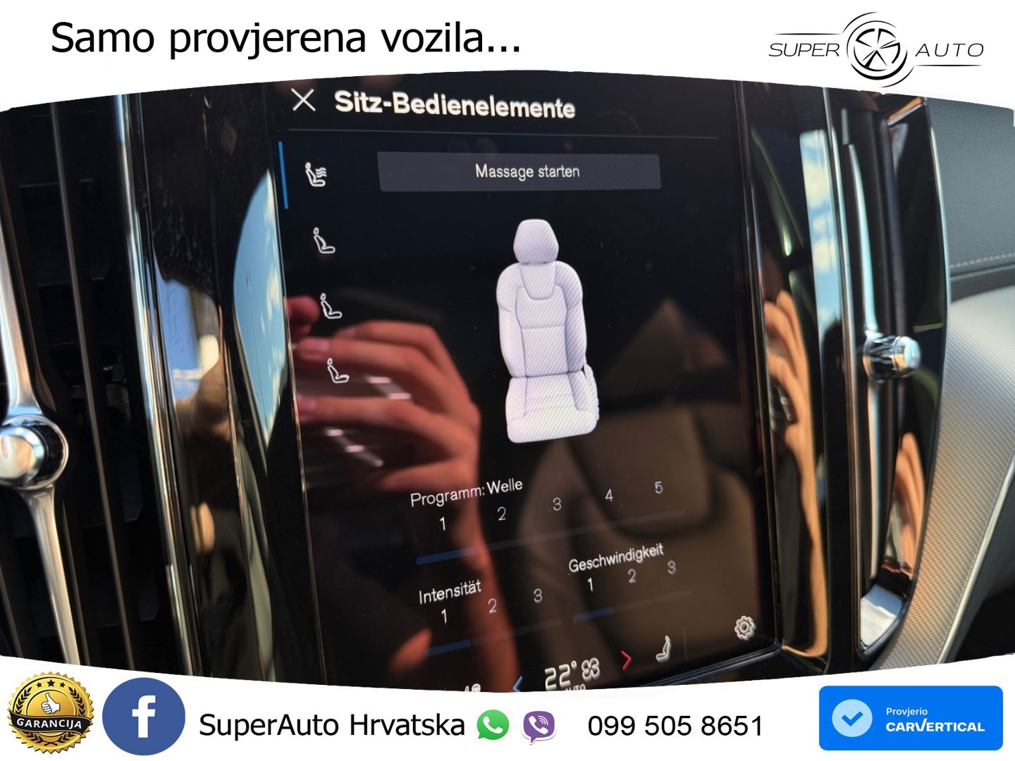 Volvo XC60 B5 Benzin AWD Geartronic ZRAČNI+ACC+GR SJED+KAM+PANO
