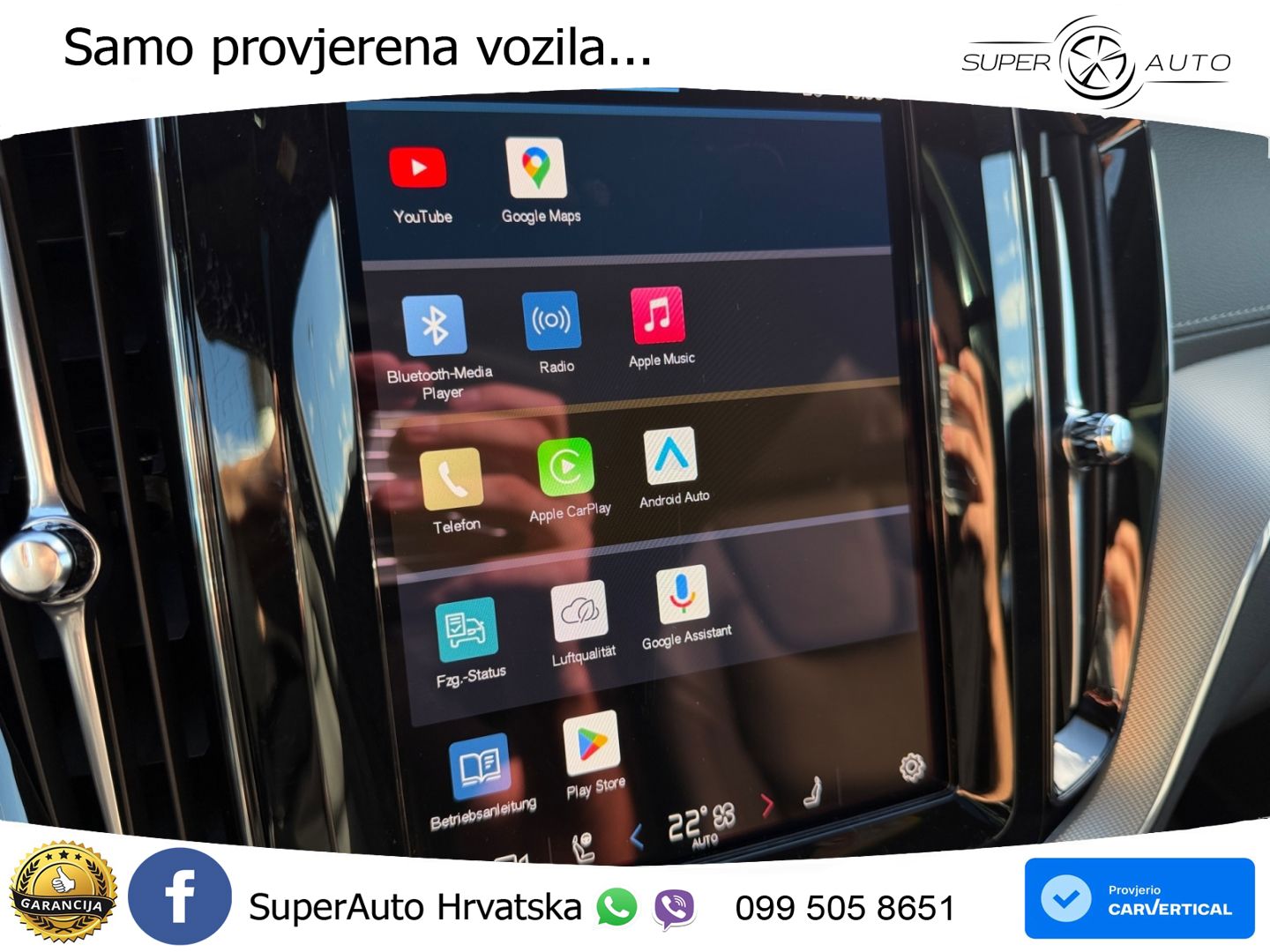 Volvo XC60 B5 Benzin AWD Geartronic ZRAČNI+ACC+GR SJED+KAM+PANO