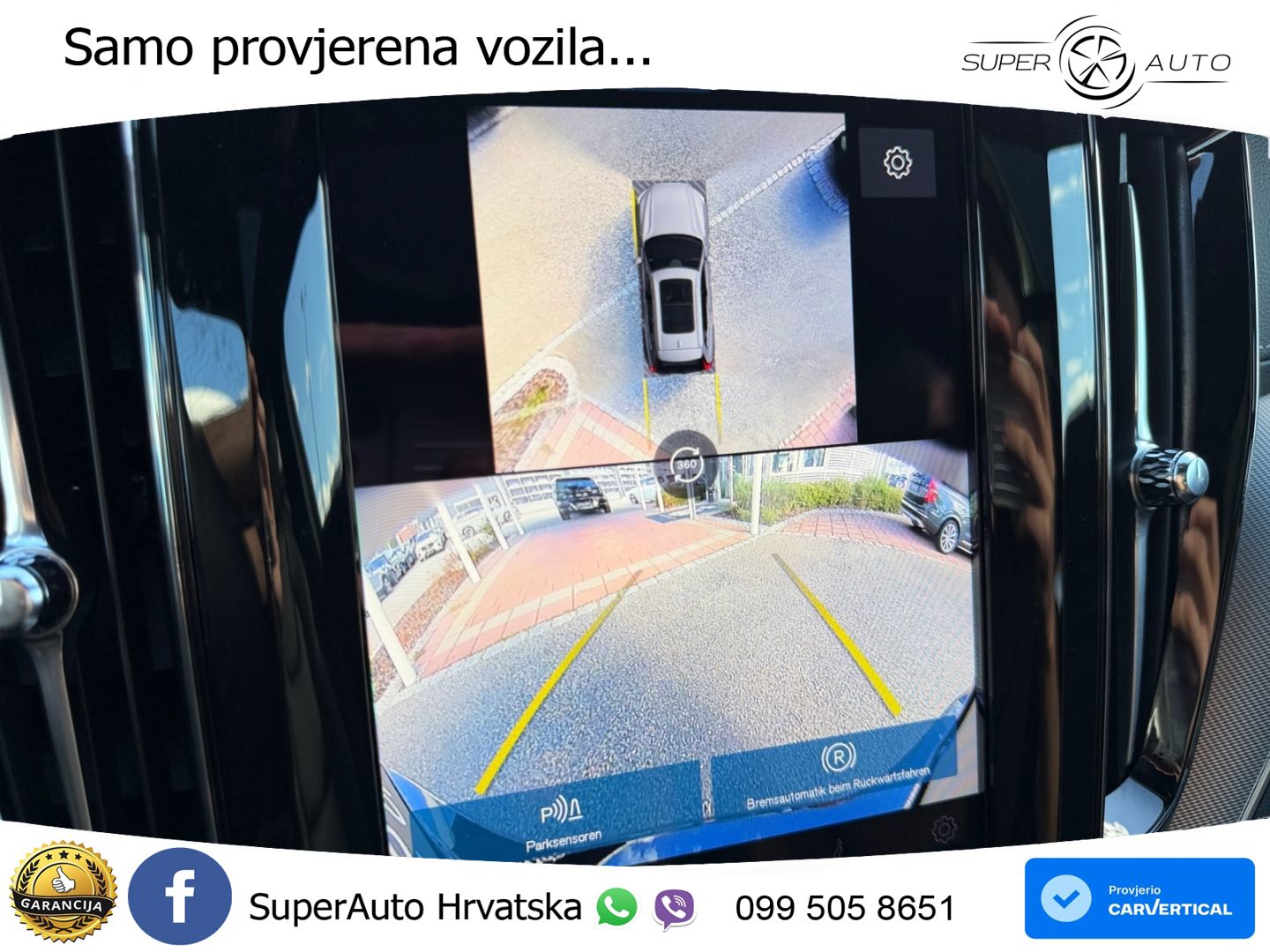 Volvo XC60 B5 Benzin AWD Geartronic ZRAČNI+ACC+GR SJED+KAM+PANO