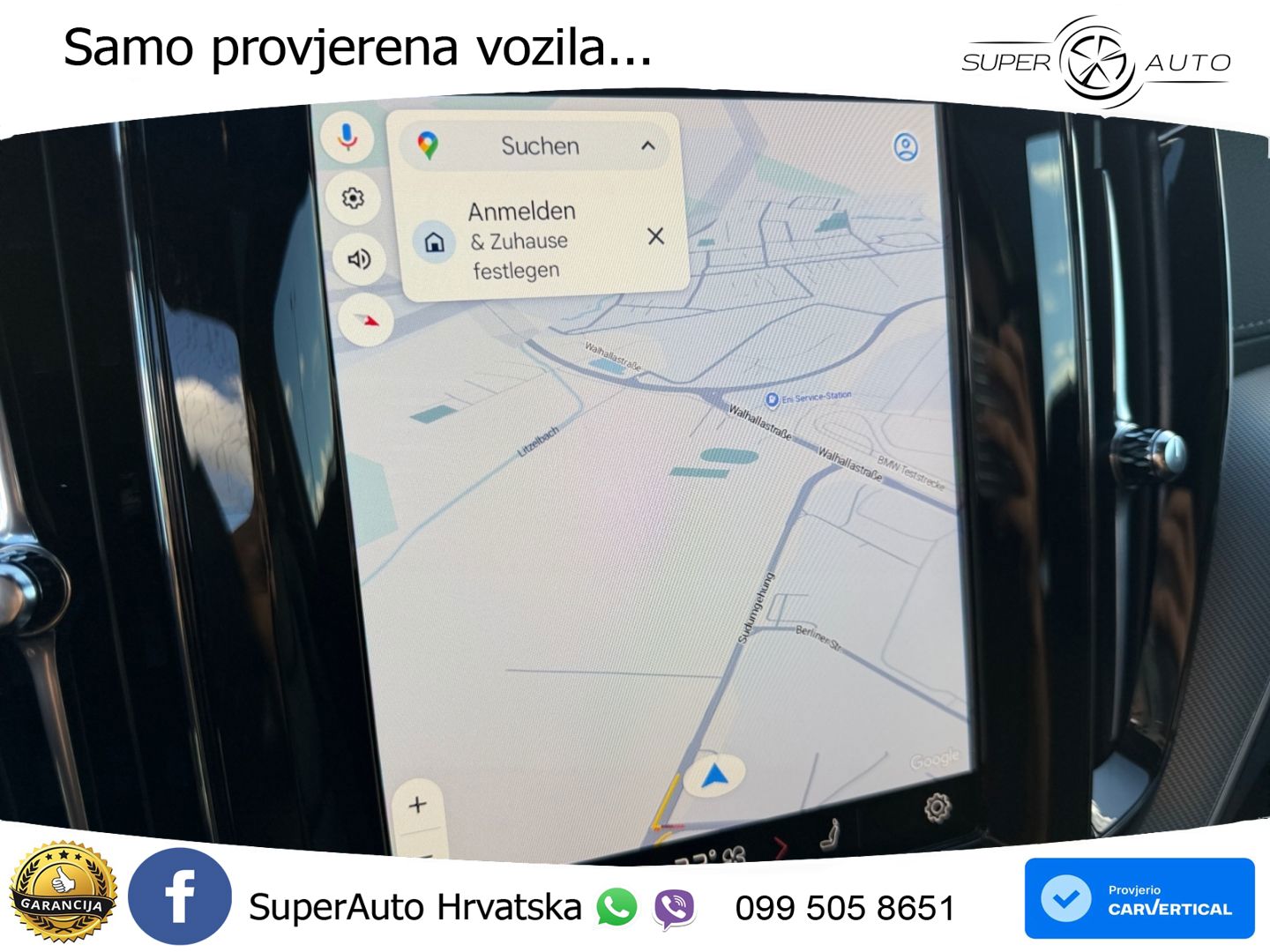 Volvo XC60 B5 Benzin AWD Geartronic ZRAČNI+ACC+GR SJED+KAM+PANO