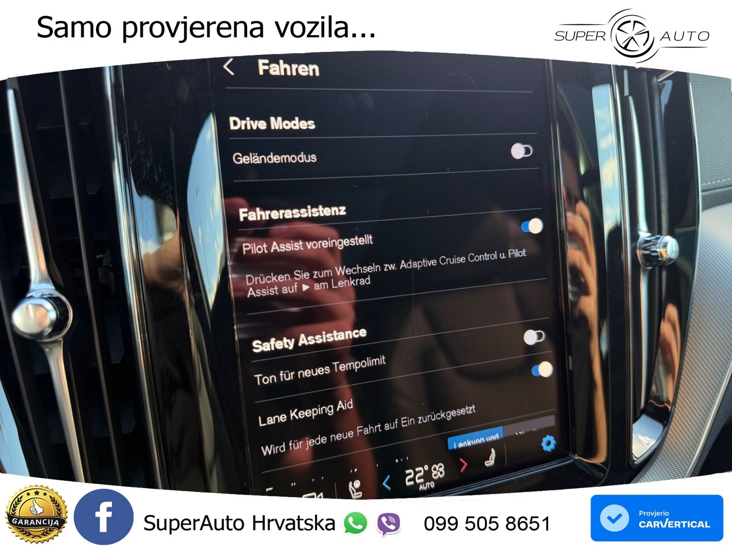 Volvo XC60 B5 Benzin AWD Geartronic ZRAČNI+ACC+GR SJED+KAM+PANO