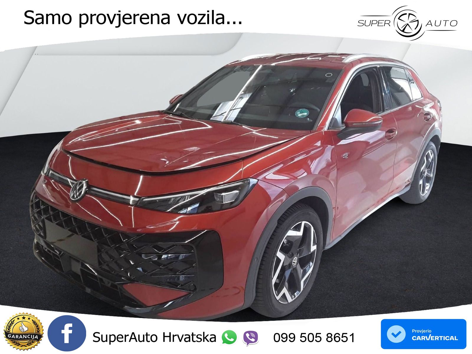 Volkswagen T-Roc 1.5 eTSI (150 KS)  DSG R-Line LED+GR SJED+ACC
