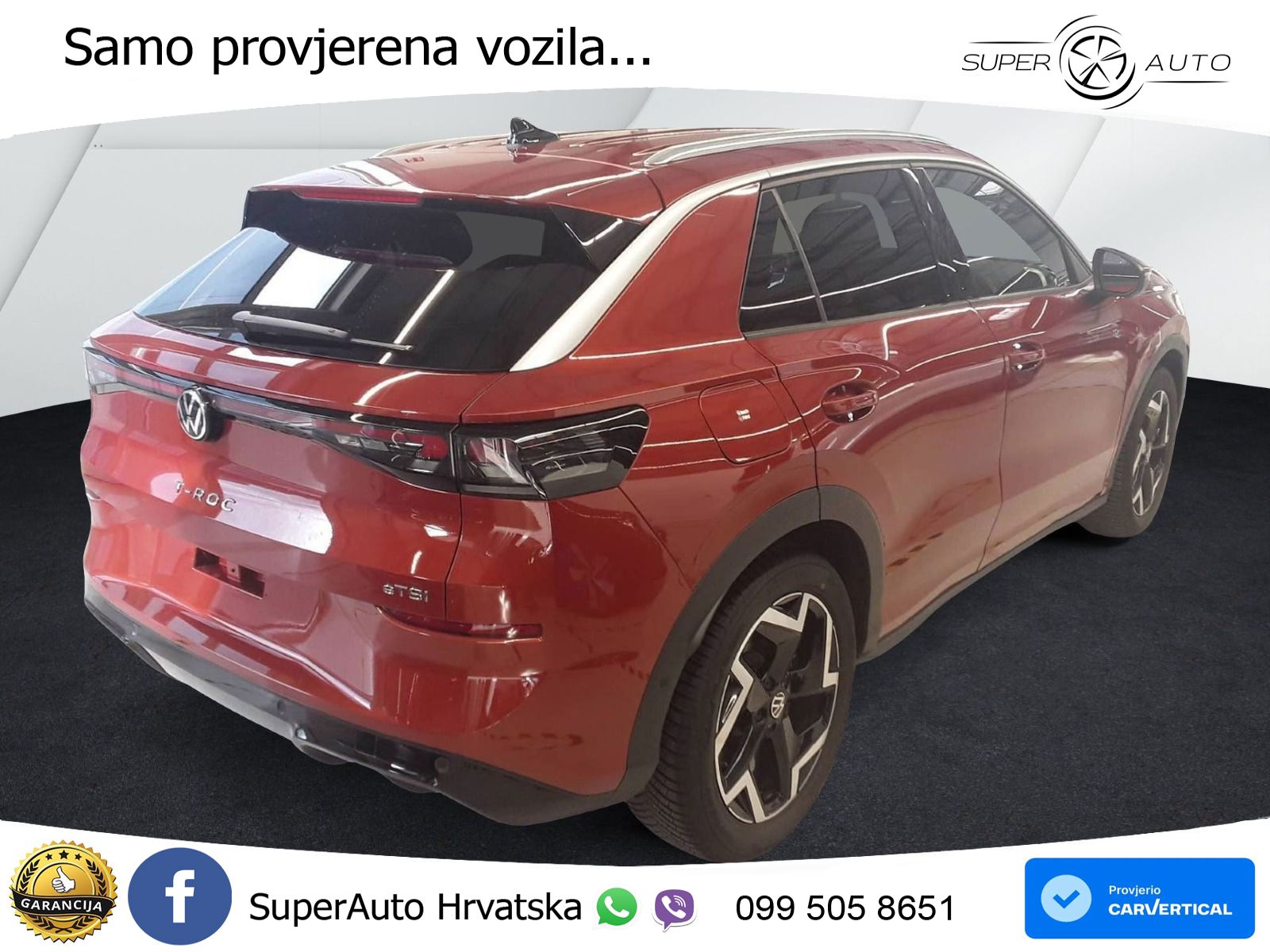 Volkswagen T-Roc 1.5 eTSI (150 KS)  DSG R-Line LED+GR SJED+ACC
