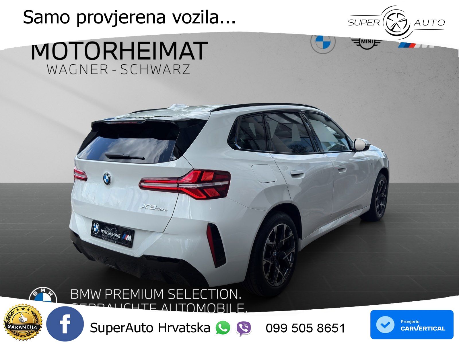 BMW X3 30e xDrive Steptronic M Sport LED+GR SJED+ACC