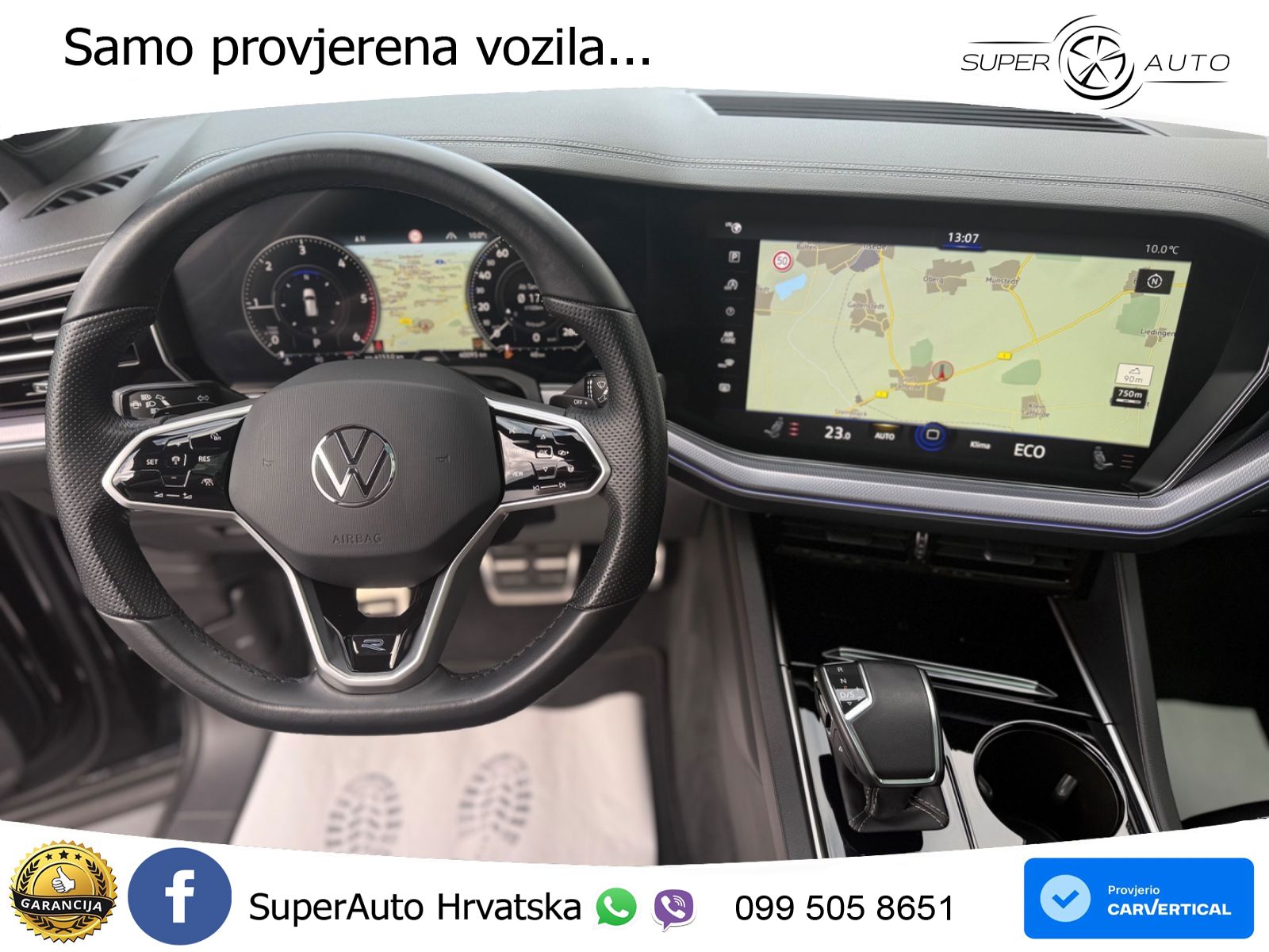 Volkswagen Touareg 3.0 V6 TDI (231 KS) 4MOTION Tiptronic R-Line LED+GR SJED+ACC