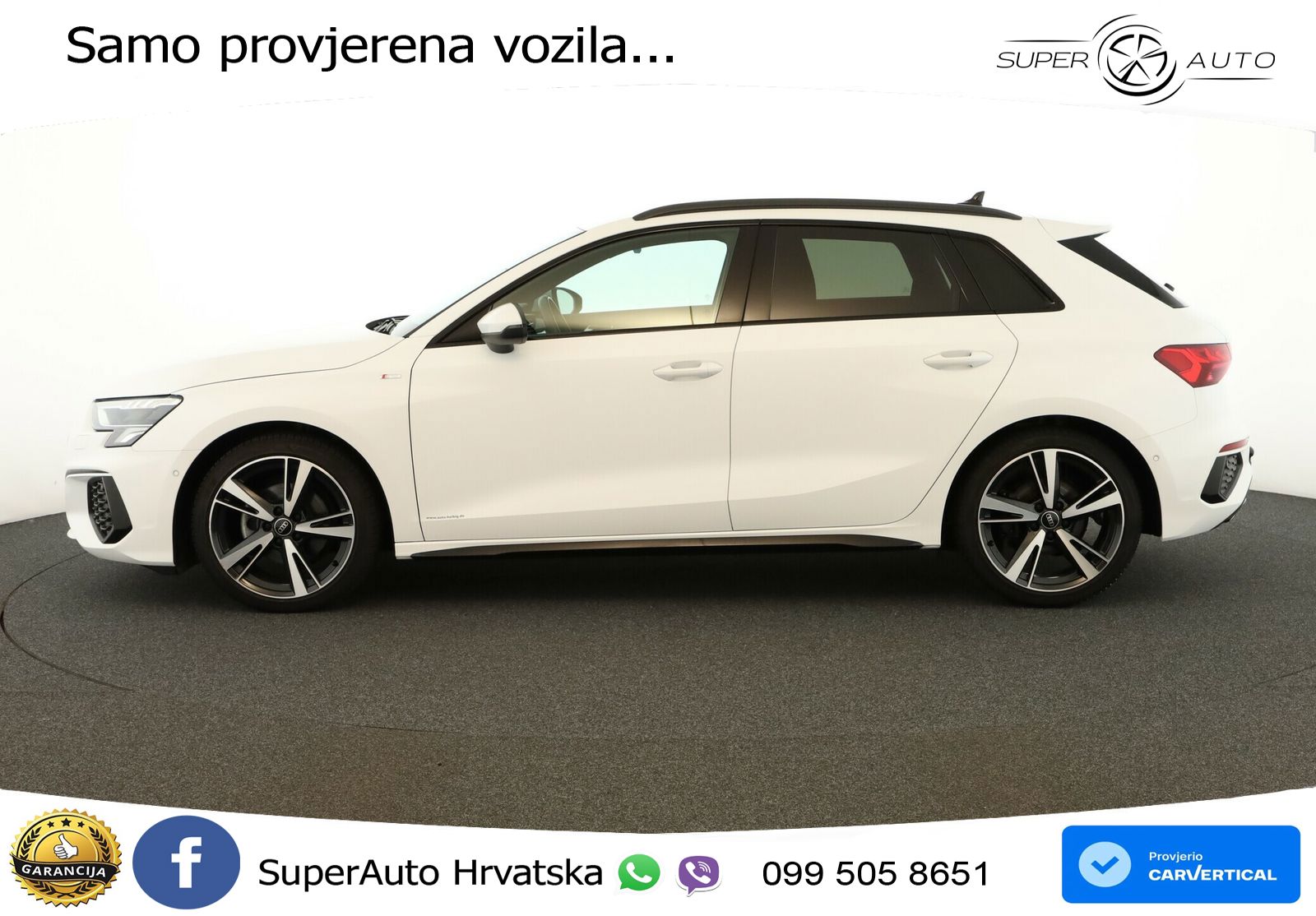 Audi A3 35 TFSI (150 KS) S tronic S line LED+GR SJED+ACC