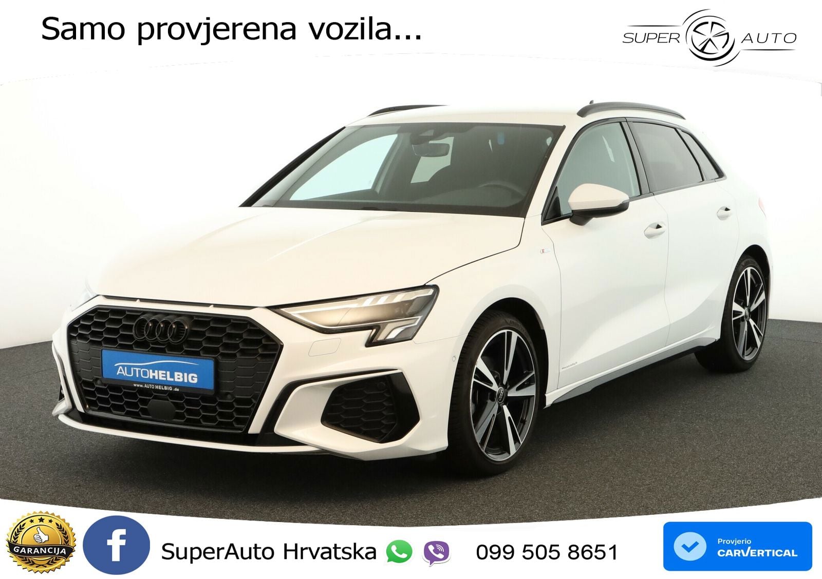 Audi A3 35 TFSI (150 KS) S tronic S line LED+GR SJED+ACC