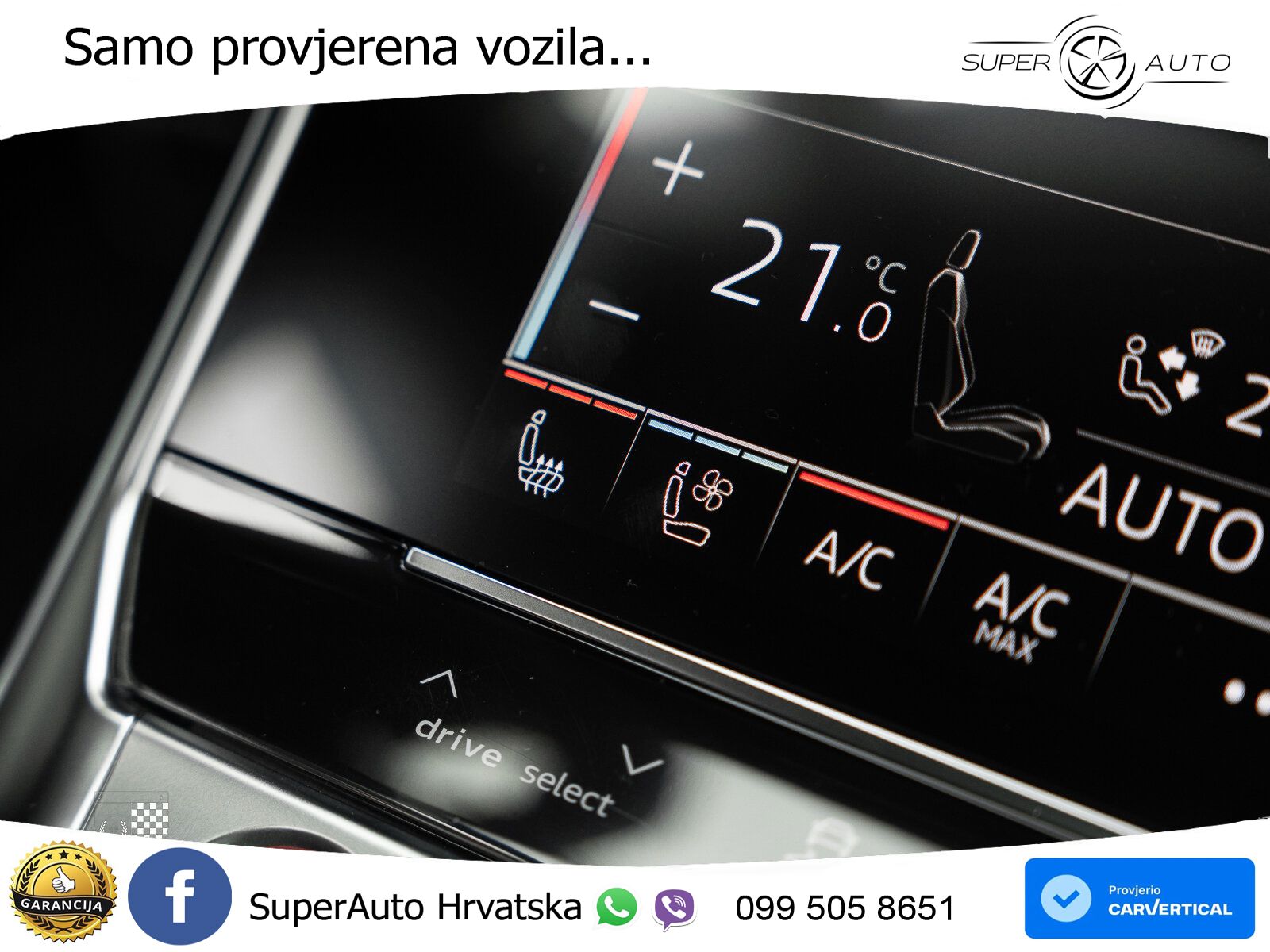 Audi RS6 Avant 4.0 TFSI V8 (600 KS) quattro Tiptronic ZRAČNI+ACC+GR SJED+KAM+PANO
