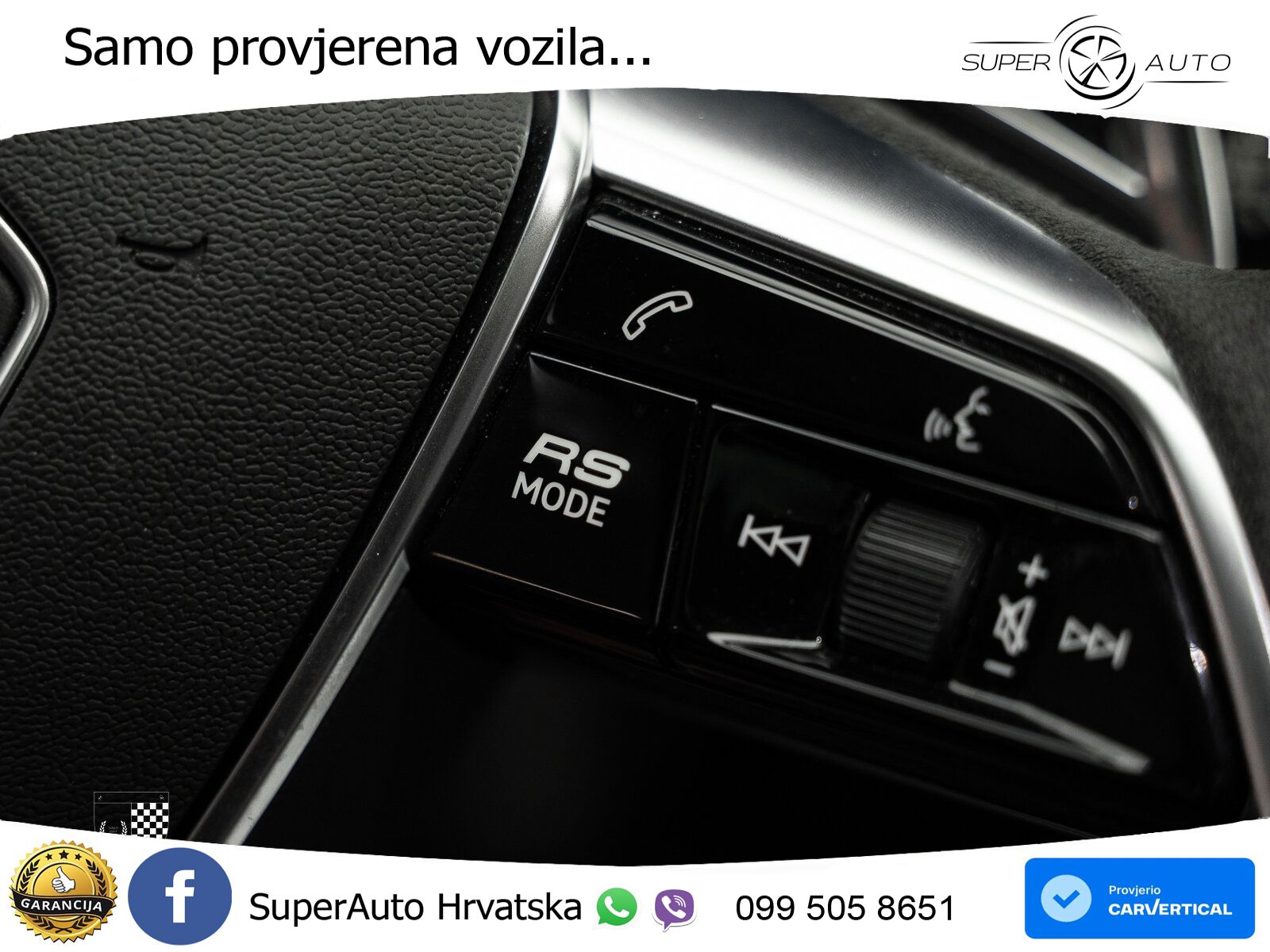 Audi RS6 Avant 4.0 TFSI V8 (600 KS) quattro Tiptronic ZRAČNI+ACC+GR SJED+KAM+PANO
