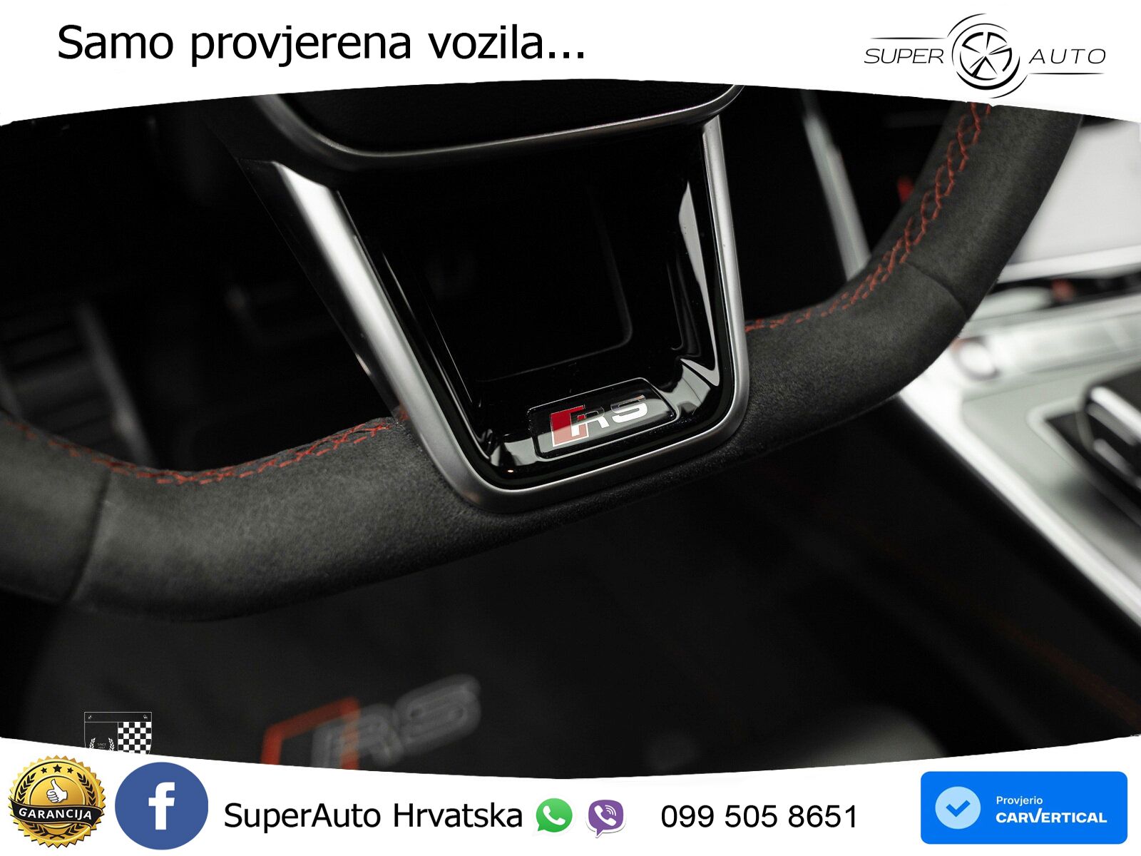 Audi RS6 Avant 4.0 TFSI V8 (600 KS) quattro Tiptronic ZRAČNI+ACC+GR SJED+KAM+PANO