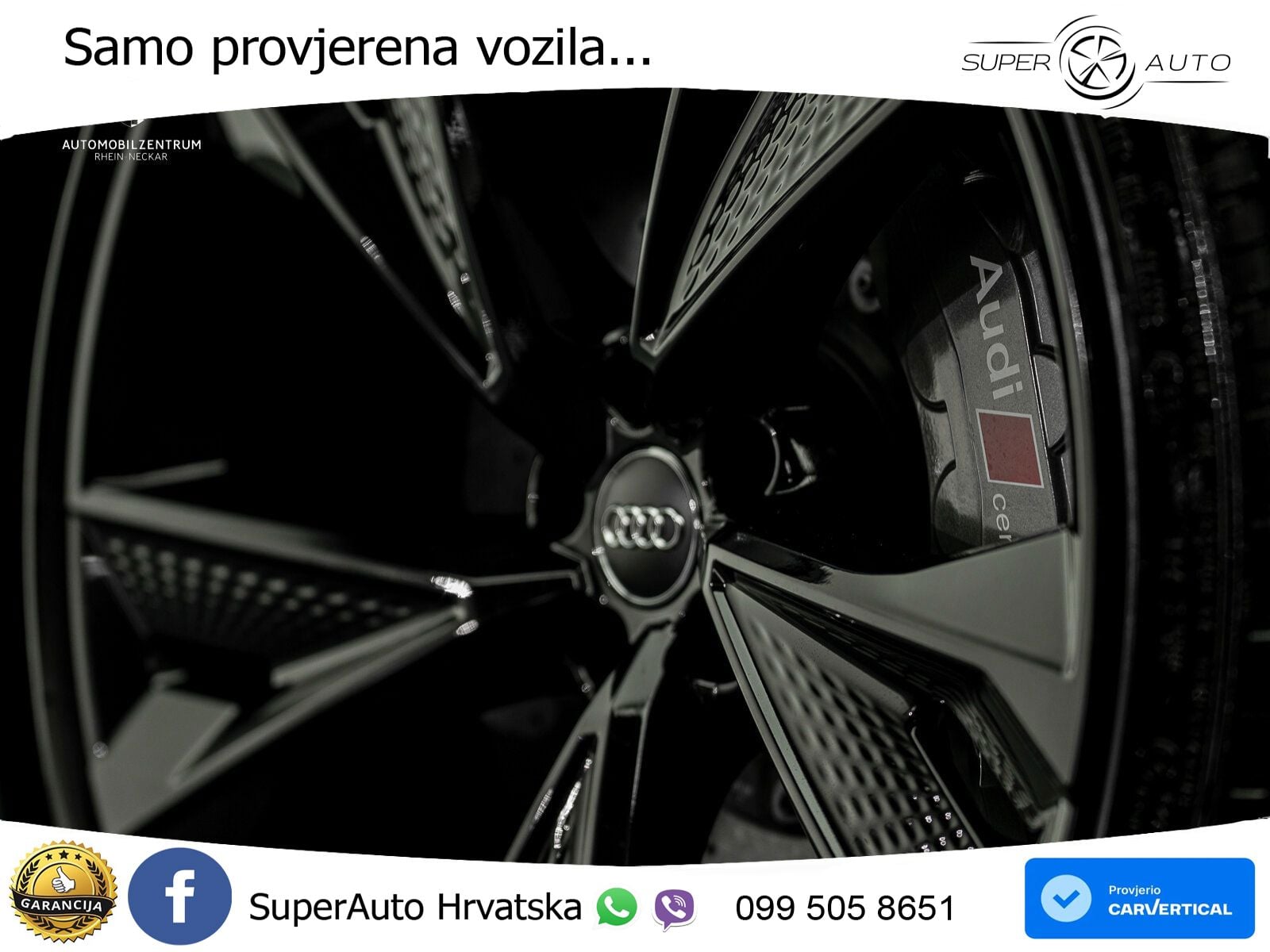 Audi RS6 Avant 4.0 TFSI V8 (600 KS) quattro Tiptronic ZRAČNI+ACC+GR SJED+KAM+PANO
