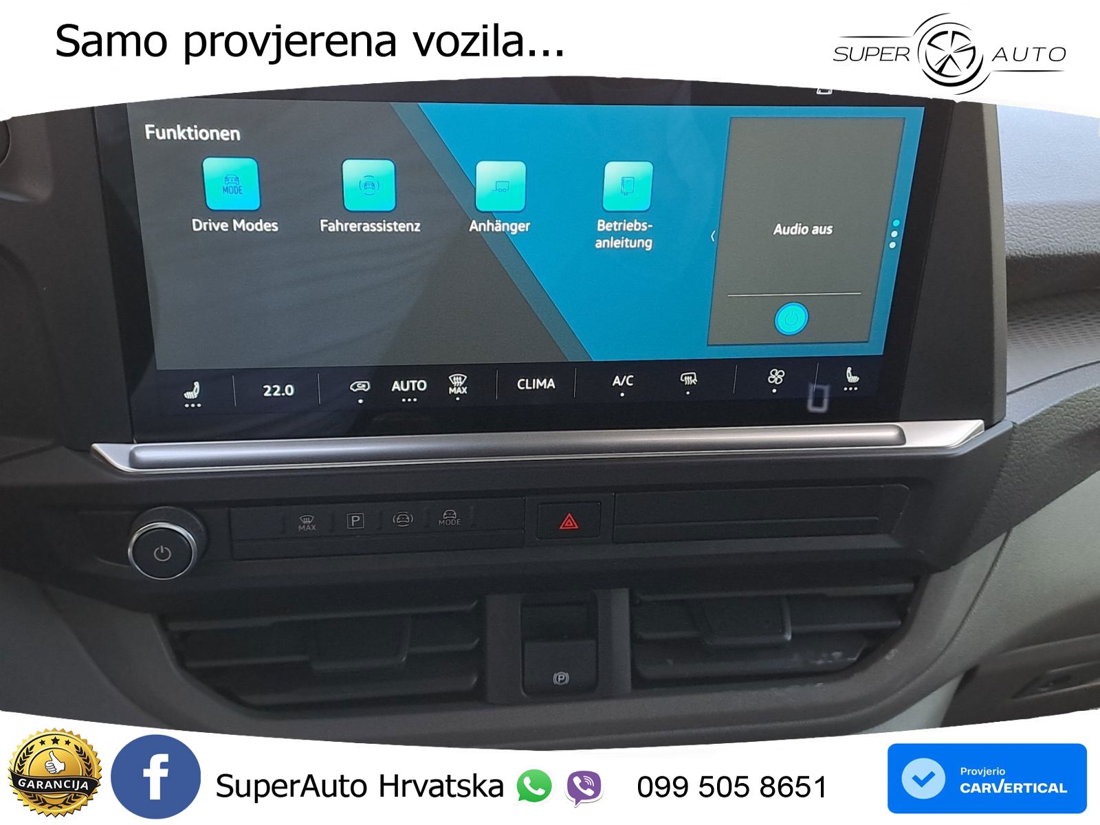 Volkswagen T7 Transporter Kasten 2.0 TDI KR LED/RFK/10.30Ga 110 KS