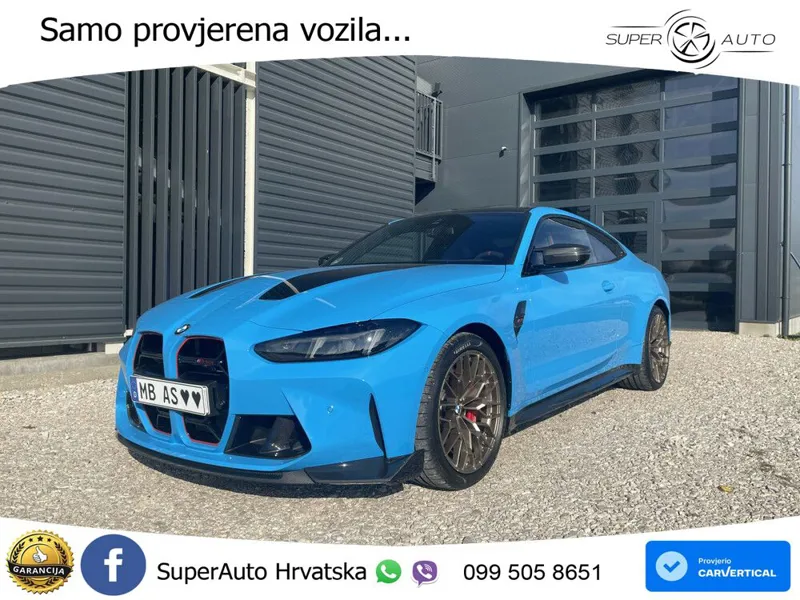 BMW M4 CS 3.0 (550 KS) xDrive Steptronic LED+GR SJED+ACC