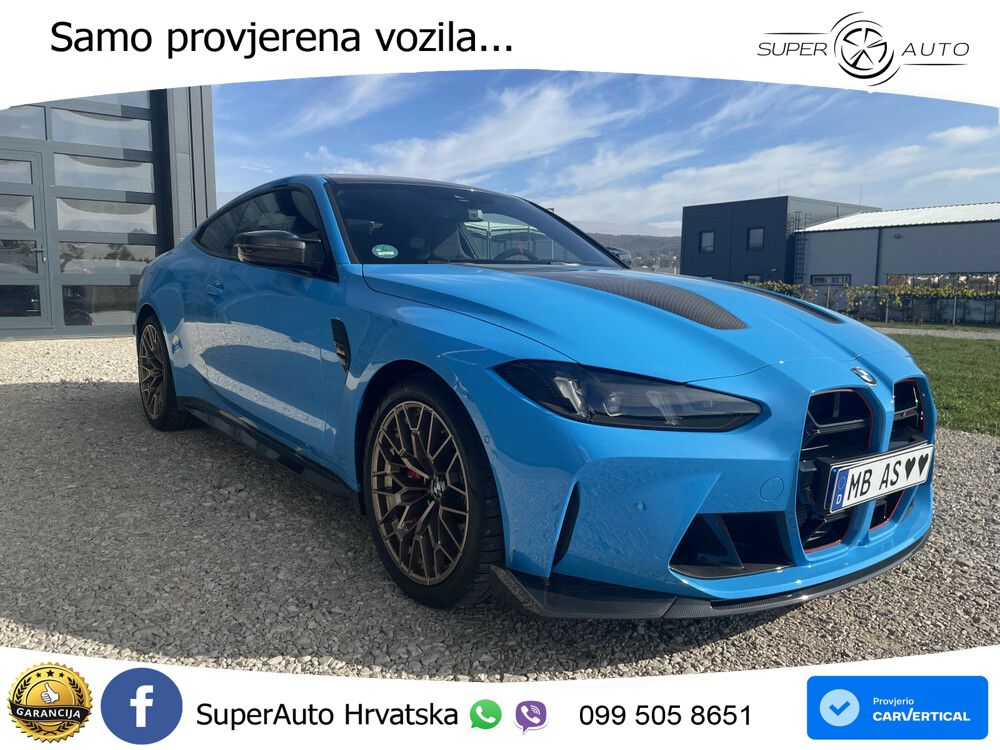 BMW M4 CS 3.0 (550 KS) xDrive Steptronic LED+GR SJED+ACC