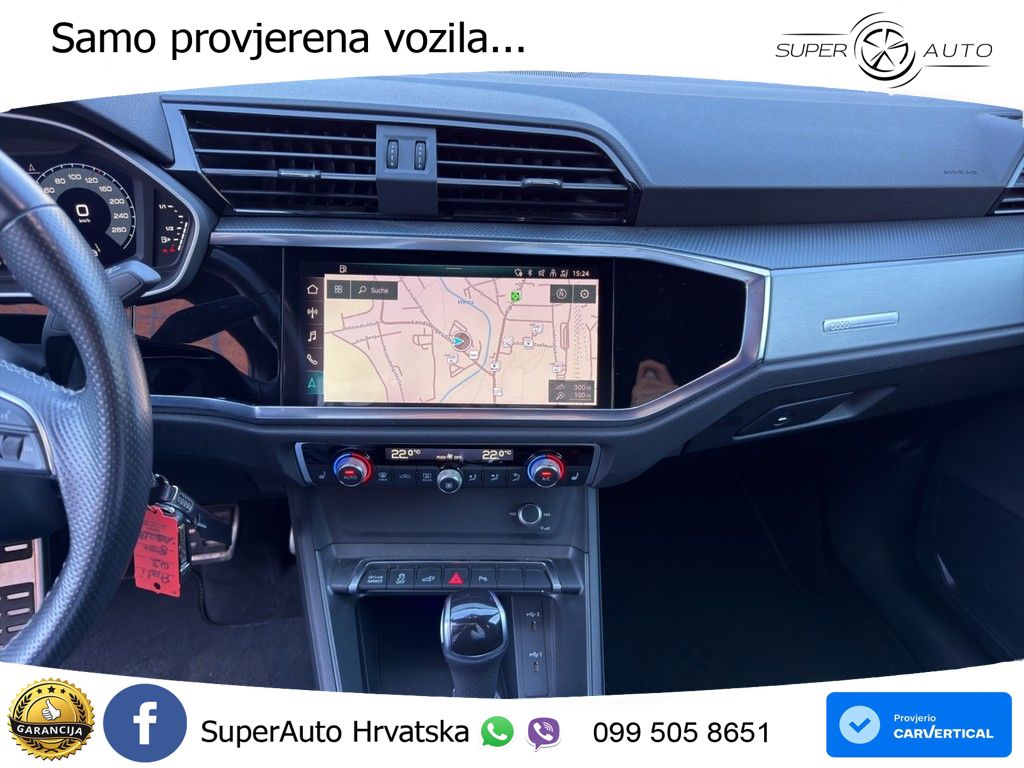Audi Q3 45 TFSIe (245 KS) S tronic S line LED+GR SJED+ACC