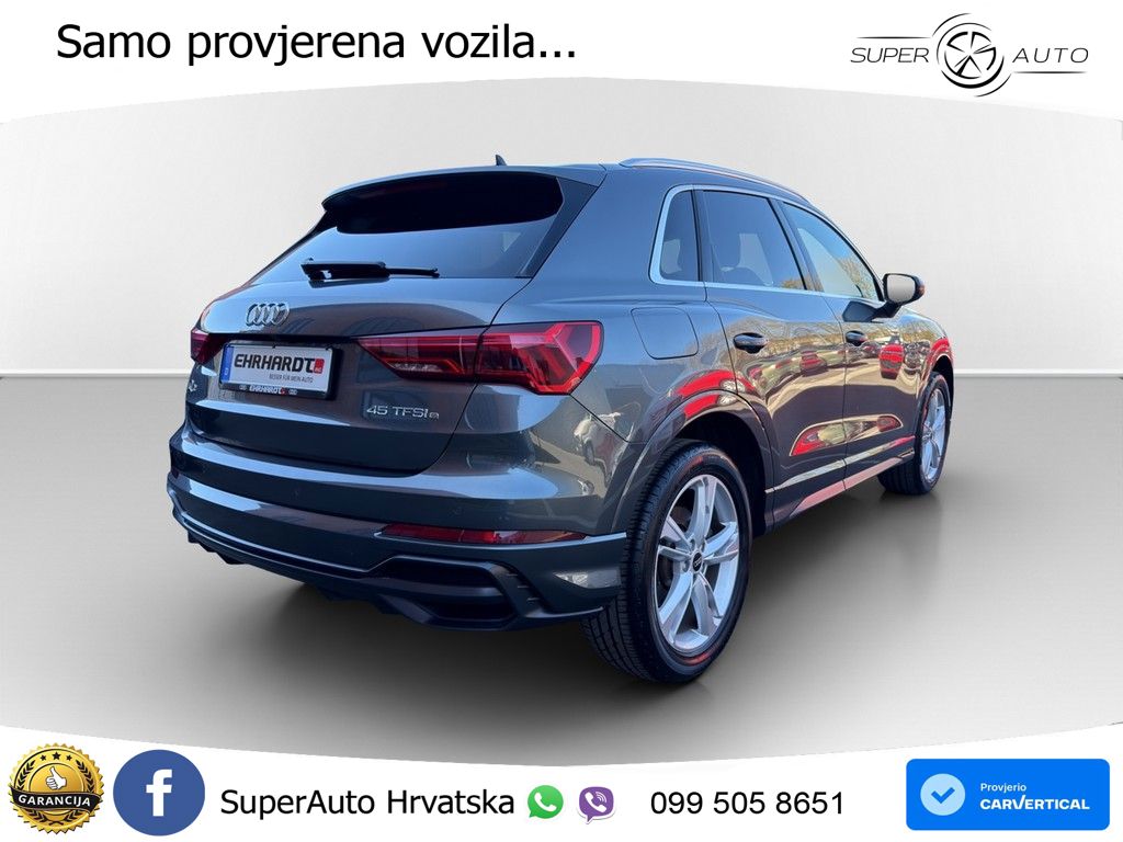 Audi Q3 45 TFSIe (245 KS) S tronic S line LED+GR SJED+ACC