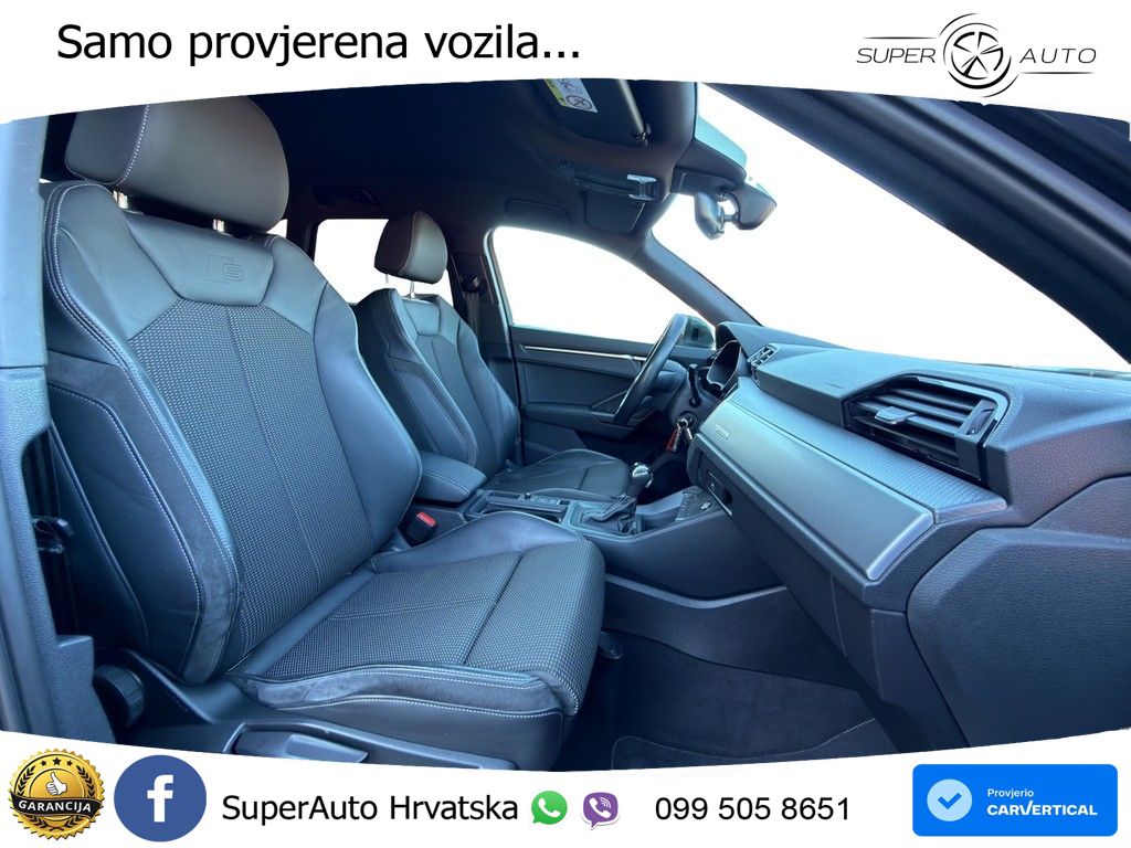 Audi Q3 45 TFSIe (245 KS) S tronic S line LED+GR SJED+ACC