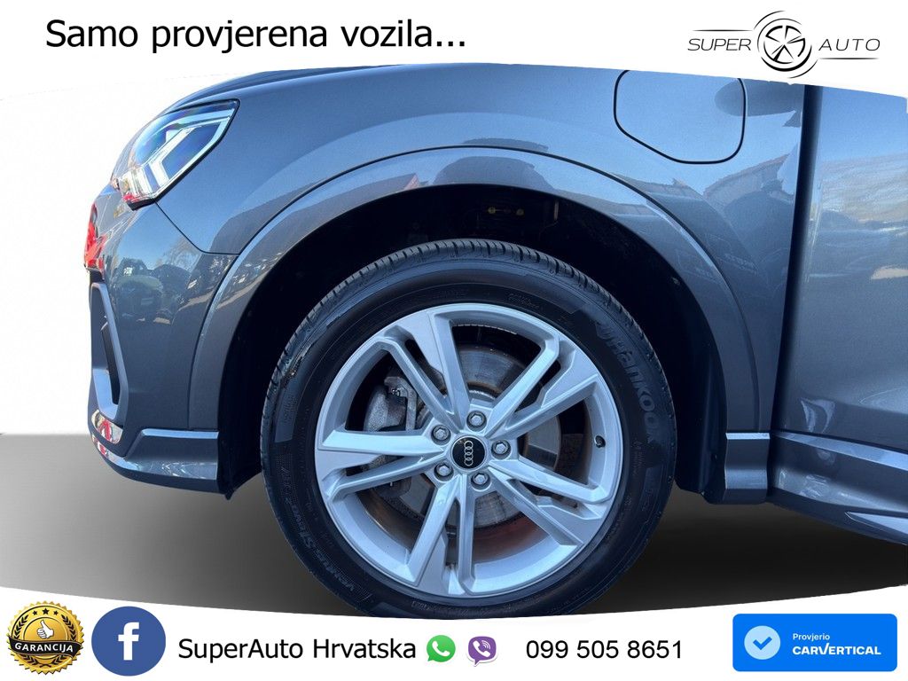 Audi Q3 45 TFSIe (245 KS) S tronic S line LED+GR SJED+ACC