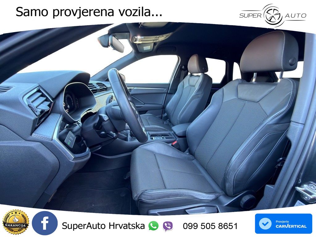 Audi Q3 45 TFSIe (245 KS) S tronic S line LED+GR SJED+ACC